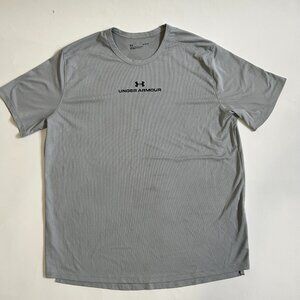 Under Armour Mens Large L Gray loose fit coolswitch short sleeve T-shirt